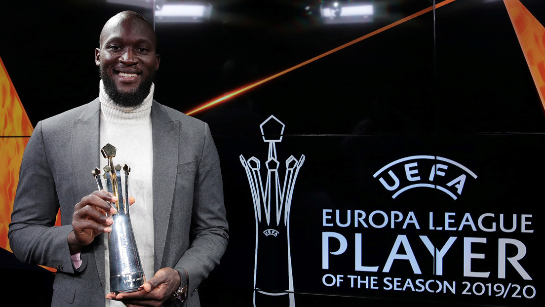 El belga Romelu Lukaku gana el premio a mejor jugador de la UEFA Europa League