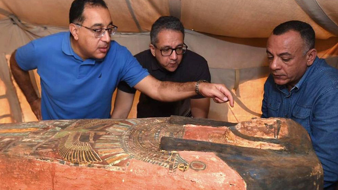FOTOS: Descubren en Egipto más de 80 sarcófagos decorados y sellados de 2.500 años de antigüedad