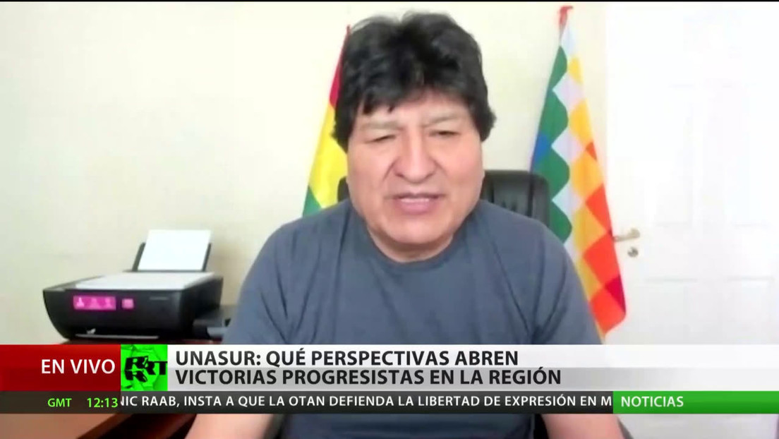 Evo Morales confía en que las victorias progresistas de la región abran camino para rescatar Unasur