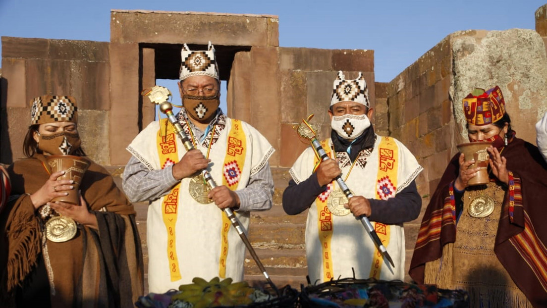 VIDEO: Arce y Choquehuanca son juramentados en una ceremonia ancestral indígena