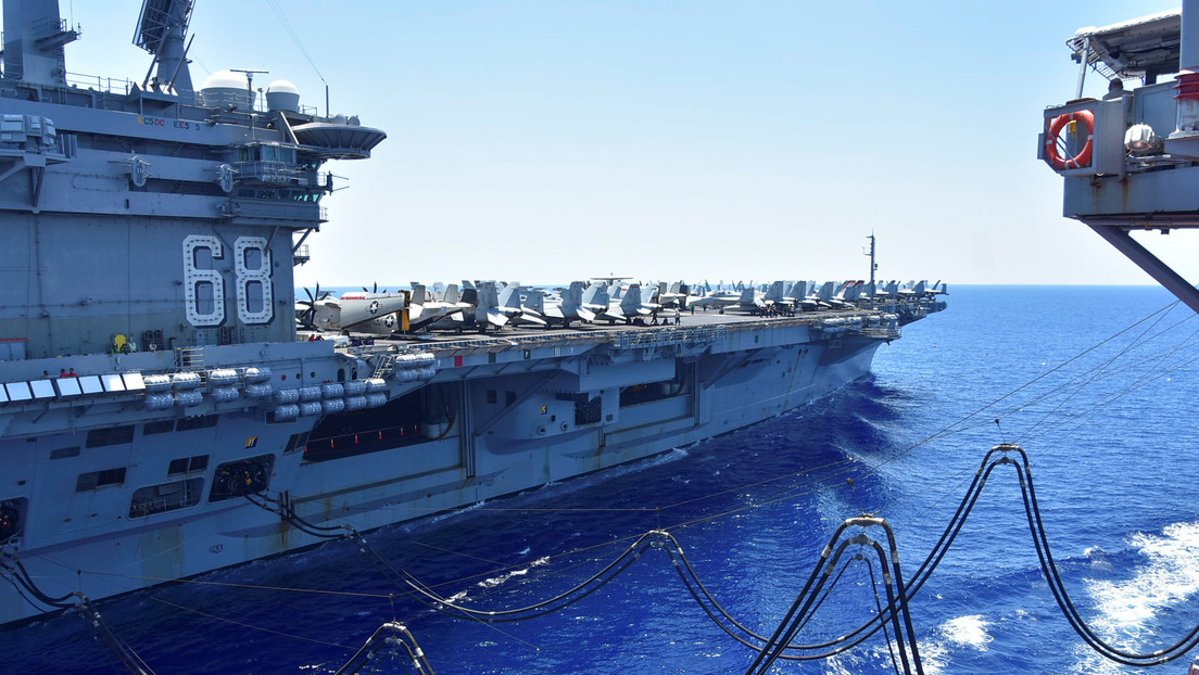El Pentágono despliega el portaviones USS Nimitz en el golfo Pérsico