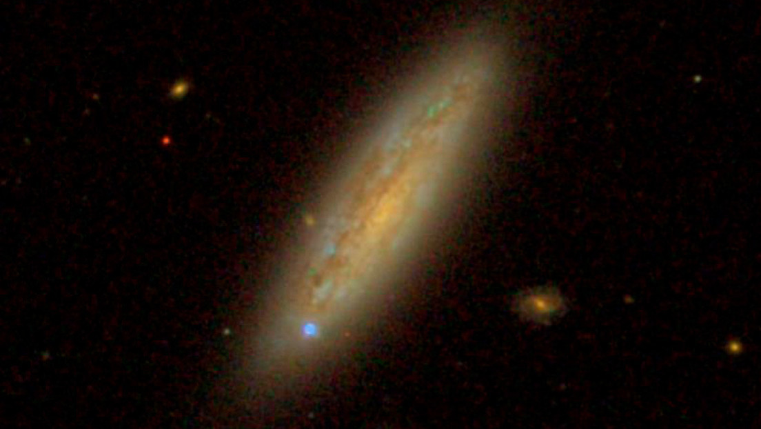 Resuelven el misterio de una galaxia despojada de materia oscura