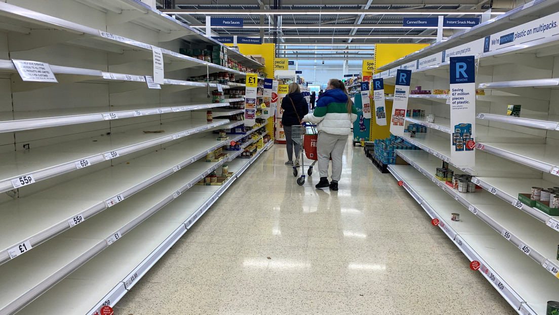 Instan a los supermercados de Reino Unido a abastecerse de alimentos por temor a un Brexit sin acuerdo