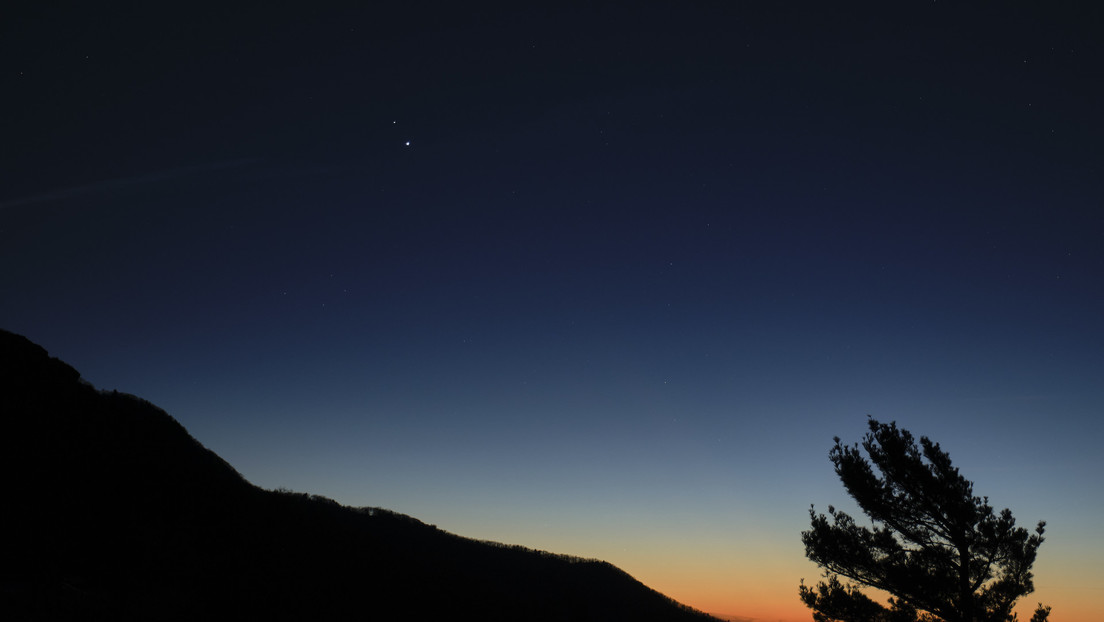 FOTO: Júpiter y Saturno se acercan poco antes de la gran conjunción del día del solsticio boreal