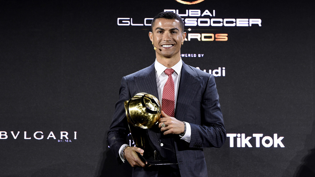 Cristiano Ronaldo es elegido el mejor futbolista del siglo XXI en los Globe Soccer Awards