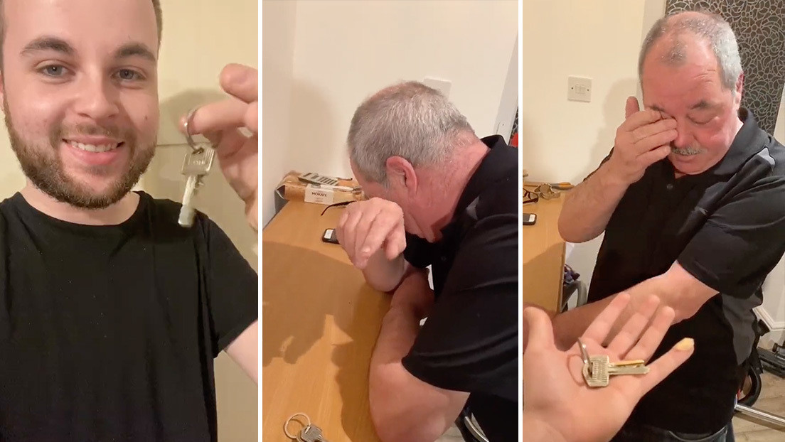 VIDEO: El padre de un 'youtuber' rompe en llanto al enterarse de que su hijo le pagó "cada centavo" de su hipoteca