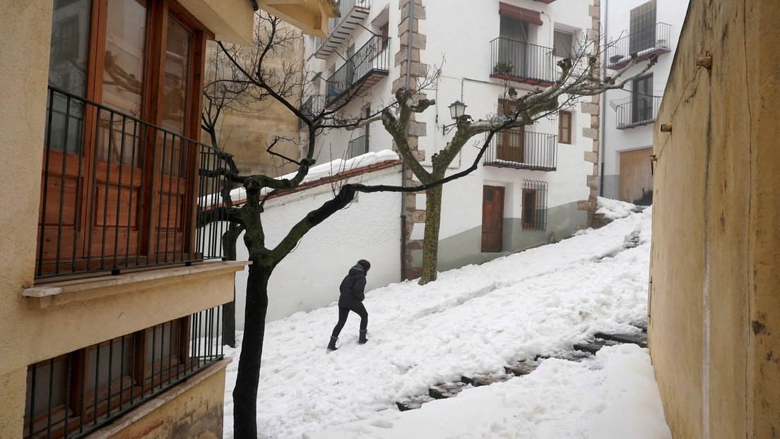 España bate récords históricos de temperaturas mínimas en medio de una borrasca de viento, nieve y lluvias intensas