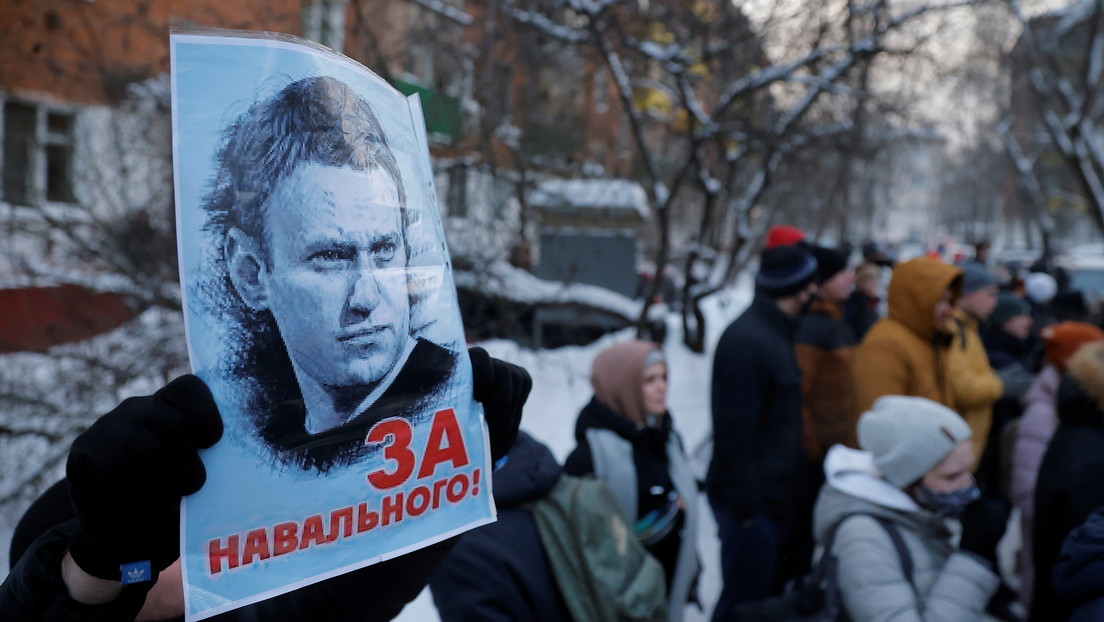 Arrestan a Navalny por 30 días