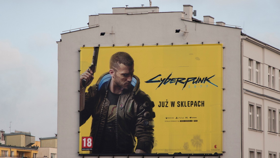 Imponen multa de casi 78.000 dólares por un mural publicitario del videojuego Cyberpunk 2077 en Brasil