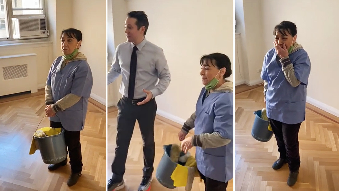 VIDEO: Vecinos llaman a una limpiadora desempleada para asear un apartamento (pero la visita acaba inesperadamente)