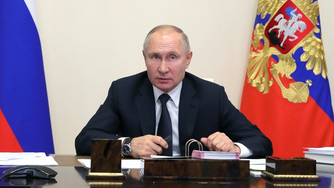 Presidente de Rusia Vladímir Putin