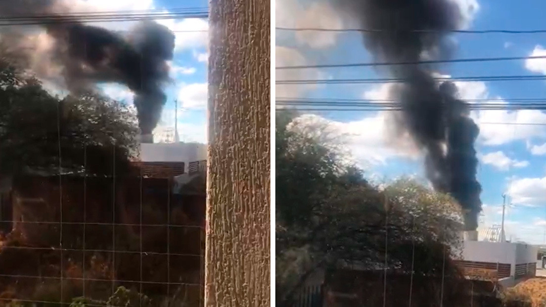 VIDEO: Un crematorio en México inunda de humo una colonia debido al alto número de defunciones por covid-19