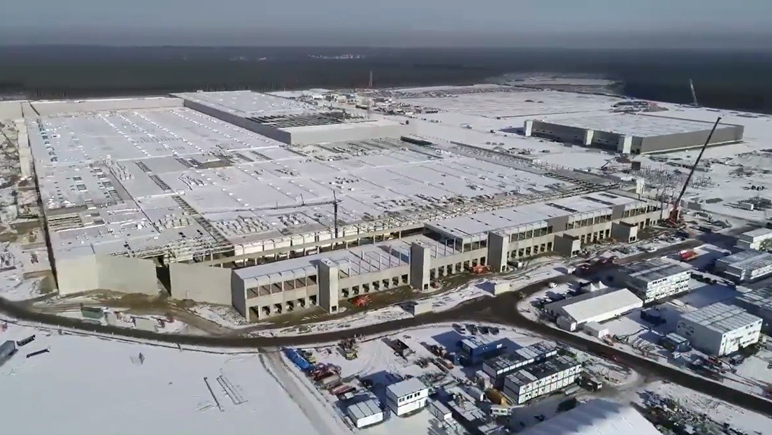 VIDEO: Elon Musk muestra el progreso de las obras de Gigafactory Berlin a vista de dron