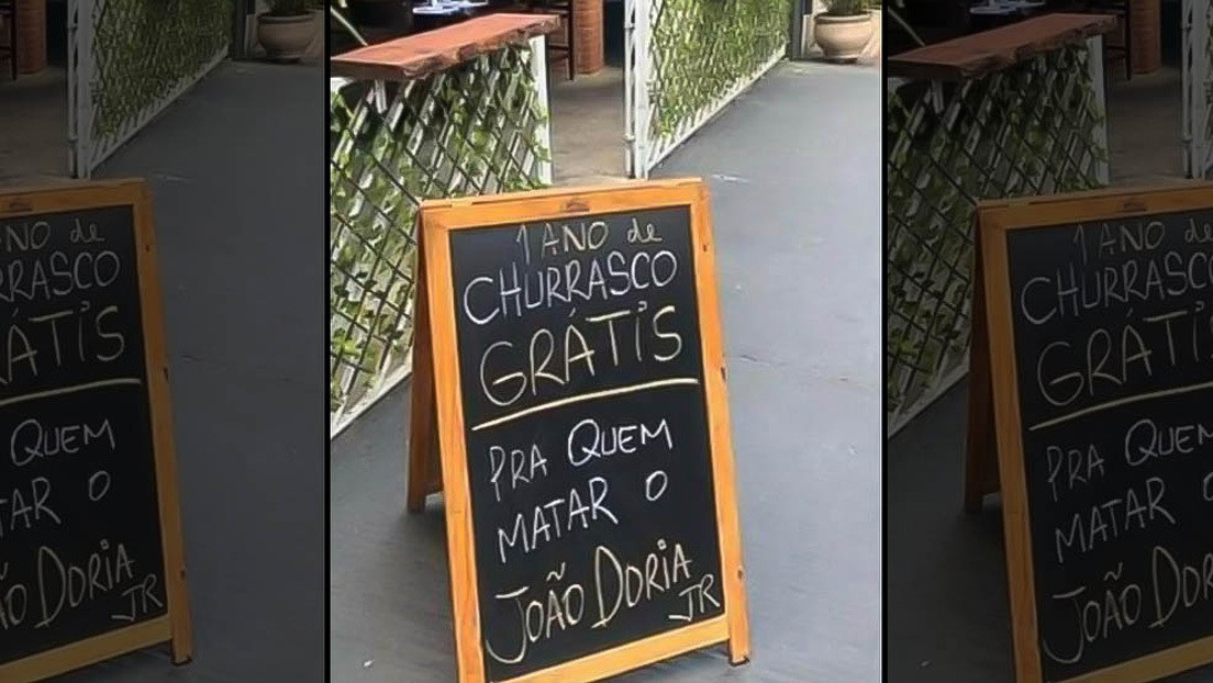 Detienen al dueño de un restaurante en Sao Paulo que ofreció "un año de churrasco gratis" para quien matase al gobernador
