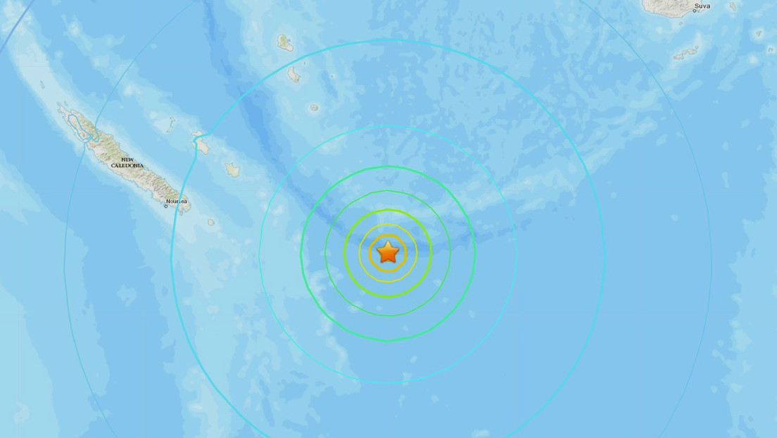 Amenaza de tsunami tras el sismo de magnitud 7,7 en el Pacífico, cerca de las islas de la Lealtad