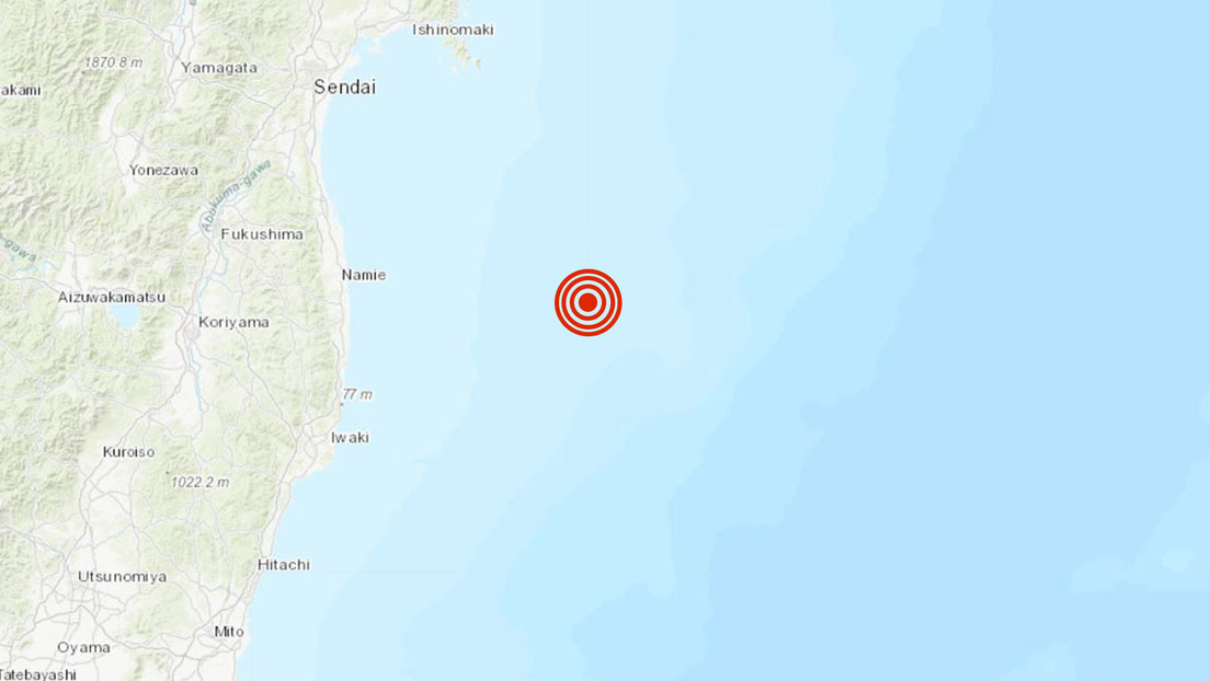 Se registra una réplica de magnitud 5,1 frente a las costas de Fukushima tras el fuerte terremoto del sábado