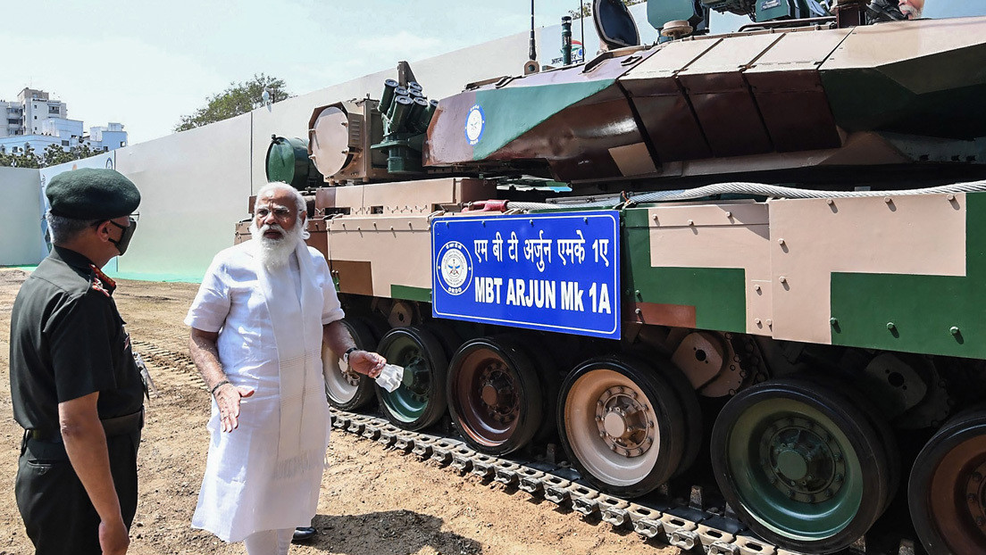 India recibe el Arjun Mk 1A, uno de los tanques más pesados del mundo