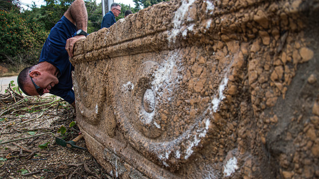 VIDEO: Unos constructores hallan dos sarcófagos de 1.800 años de antigüedad en Israel