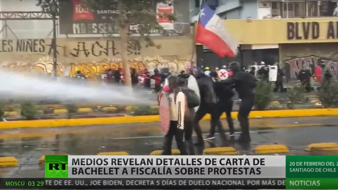 Medios chilenos revelan detalles de una carta de Michelle Bachelet a la Fiscalía sobre las protestas de 2019