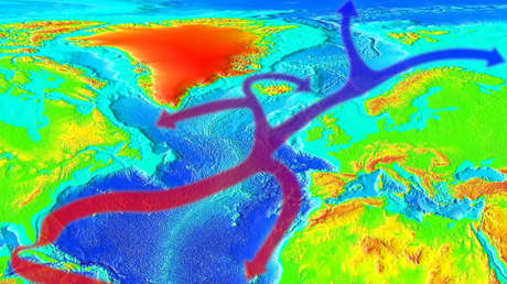 Descubren que la Corriente del Golfo es la más débil en los últimos 1.000 años