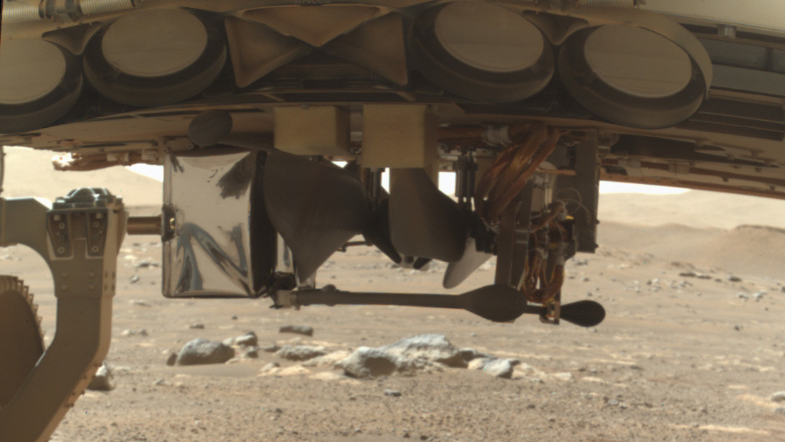 Empieza en Marte el despliegue del helicóptero Ingenuity, el primero que volará en otro planeta (FOTO)