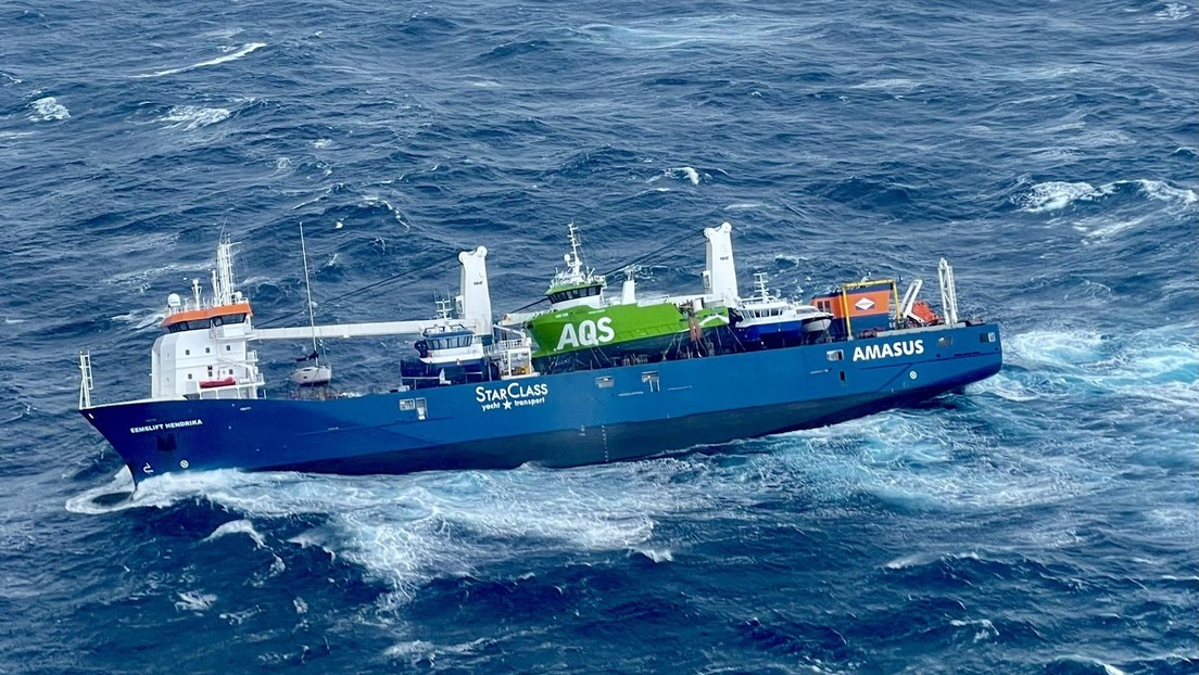 Un buque con toneladas de petróleo queda a la deriva frente a Noruega y corre el peligro de hundirse provocando un desastre medioambiental (VIDEO)