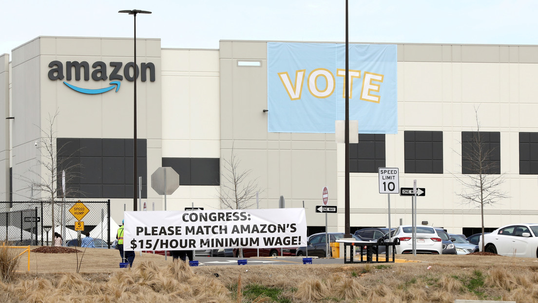 Empleados de una planta de Amazon en EE.UU. rechazan por mayoría abrumadora formar un sindicato de trabajadores