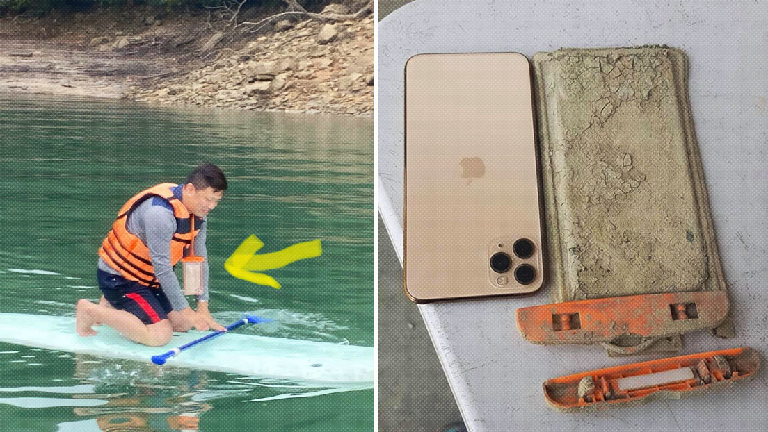 Un turista recupera el iPhone que perdió hace un año en un lago (y funciona perfectamente)