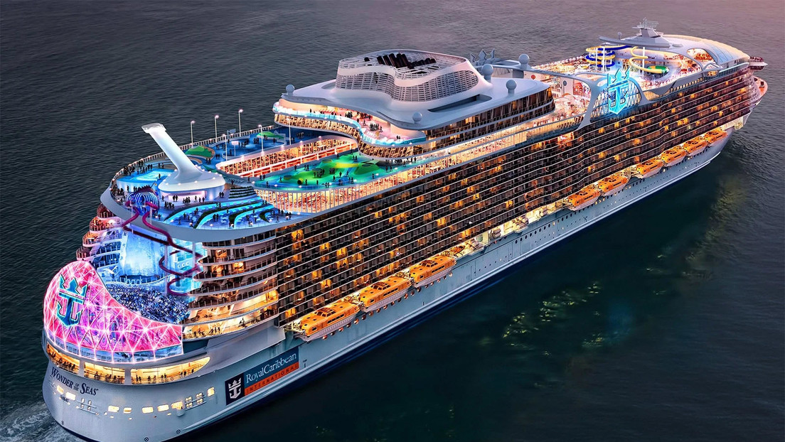 'Maravilla de los mares': así será el lujoso crucero más grande del mundo, capaz de transportar a casi 7.000 personas (FOTOS)