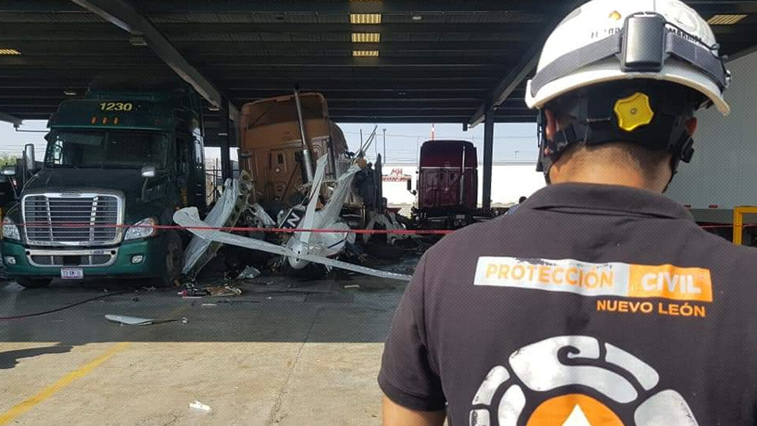Reportan al menos cuatro muertos al caer una avioneta en el estado mexicano de Nuevo León