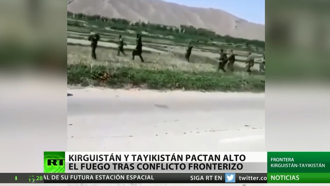 Kirguistán y Tayikistán pactan un alto al fuego tras un conflicto fronterizo