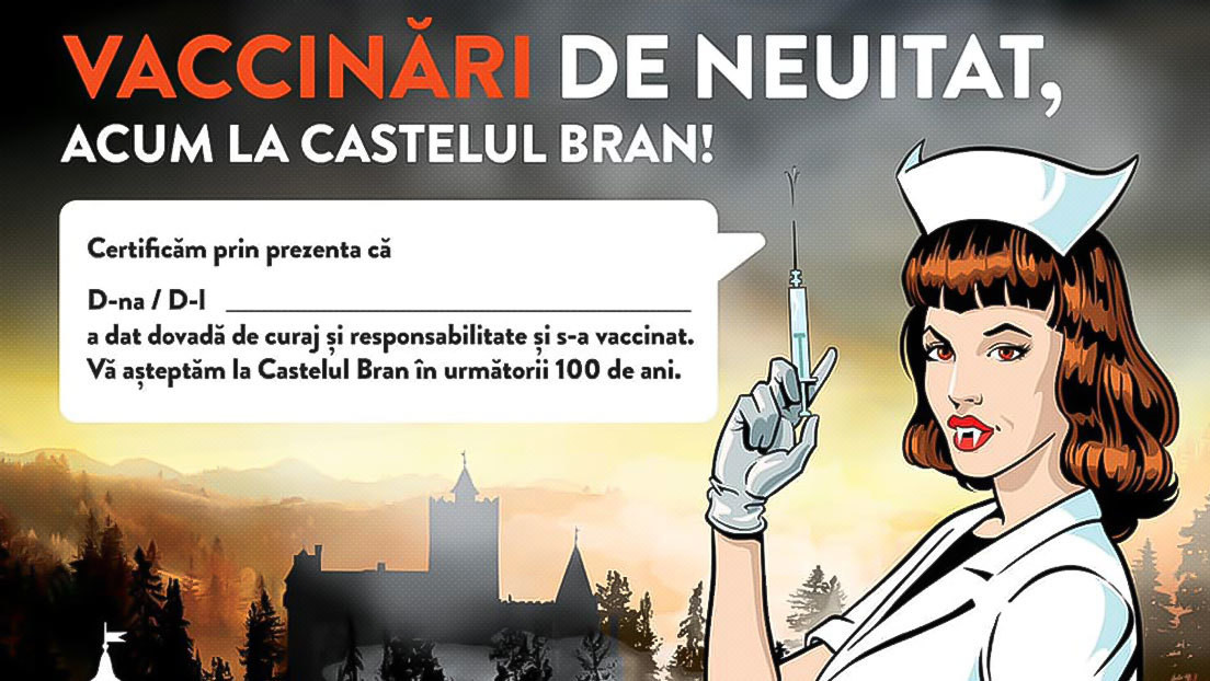 El 'castillo de Drácula' ofrece a los turistas vacunas gratuitas contra el coronavirus