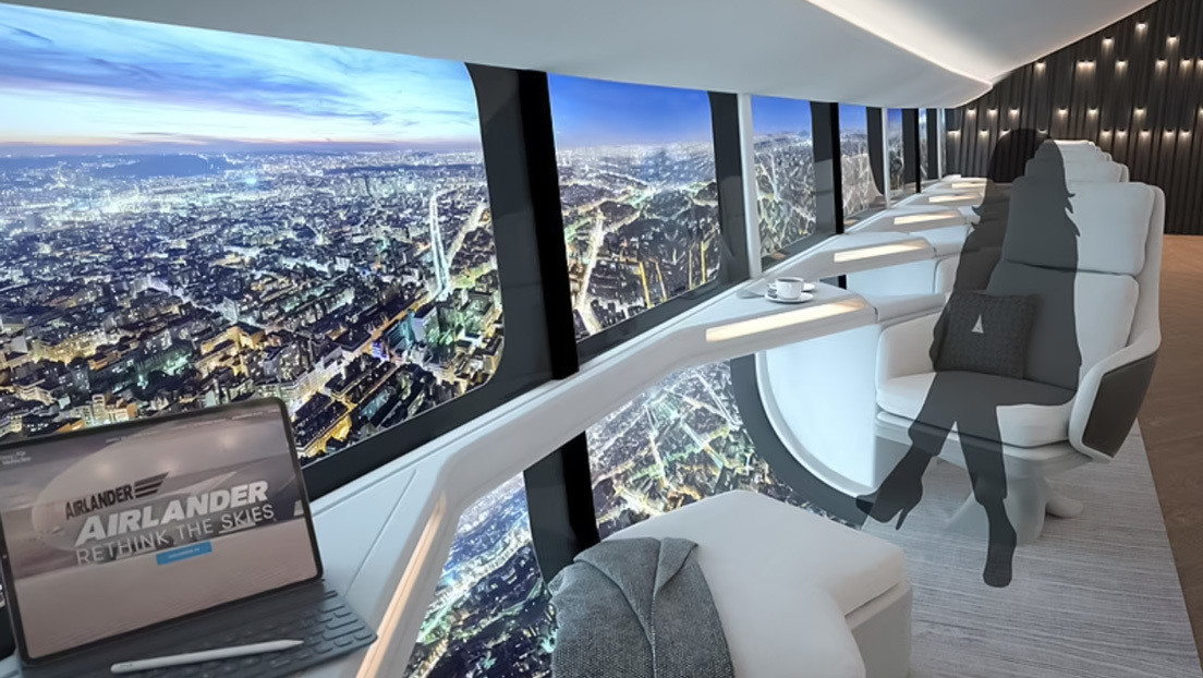 Divulgan imágenes del concepto de interior del futuro dirigible comercial Airlander 10