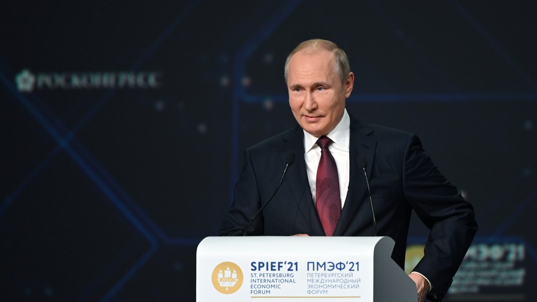 Desde las vacunas hasta el cambio climático: temas principales del discurso de Putin en el Foro Económico Internacional de San Petersburgo