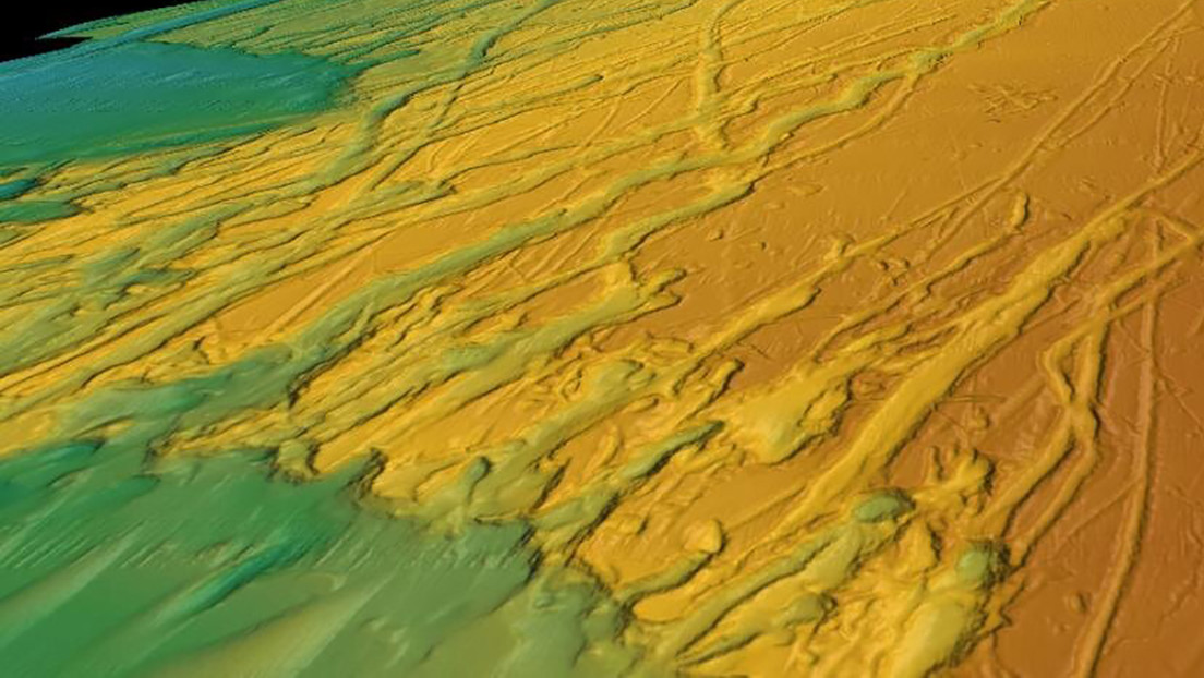 Fotos de huellas dejadas por icebergs en el fondo del mar hace más de 30.000 años muestran cómo estos se desplazaron del Atlántico Norte a Florida