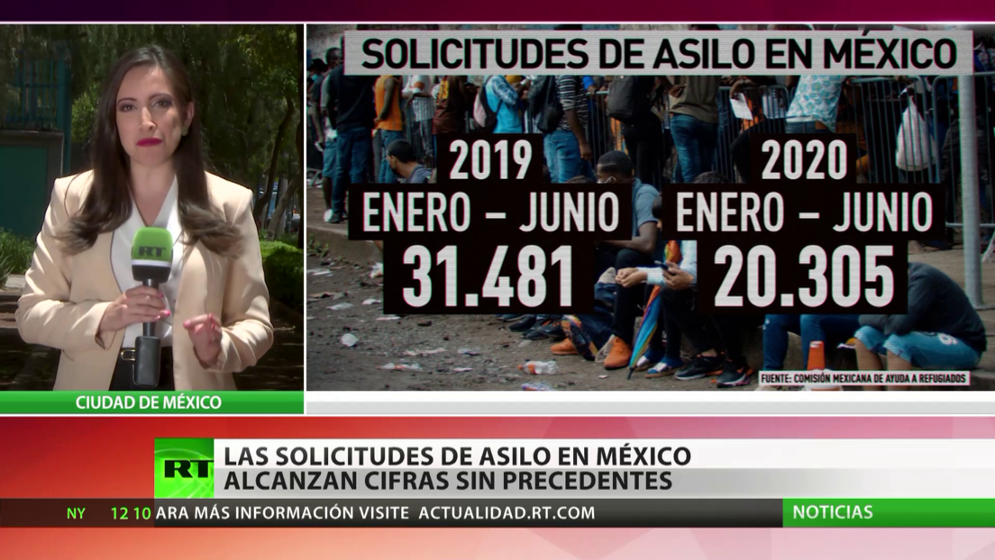 Las solicitudes de asilo en México alcanza cifras sin precedentes
