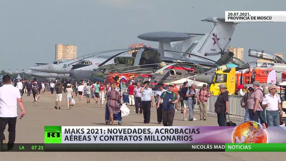 MAKS 2021: Novedades, acrobacias aéreas y contratos millonarios