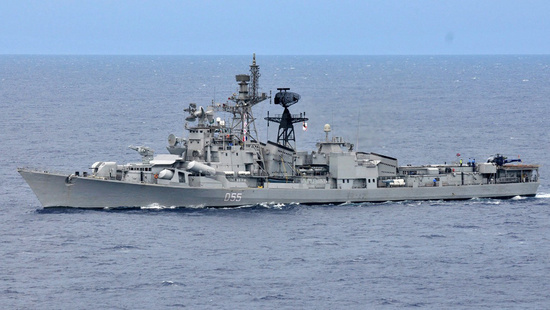 La Armada India despliega buques de guerra en el mar de la China Meridional