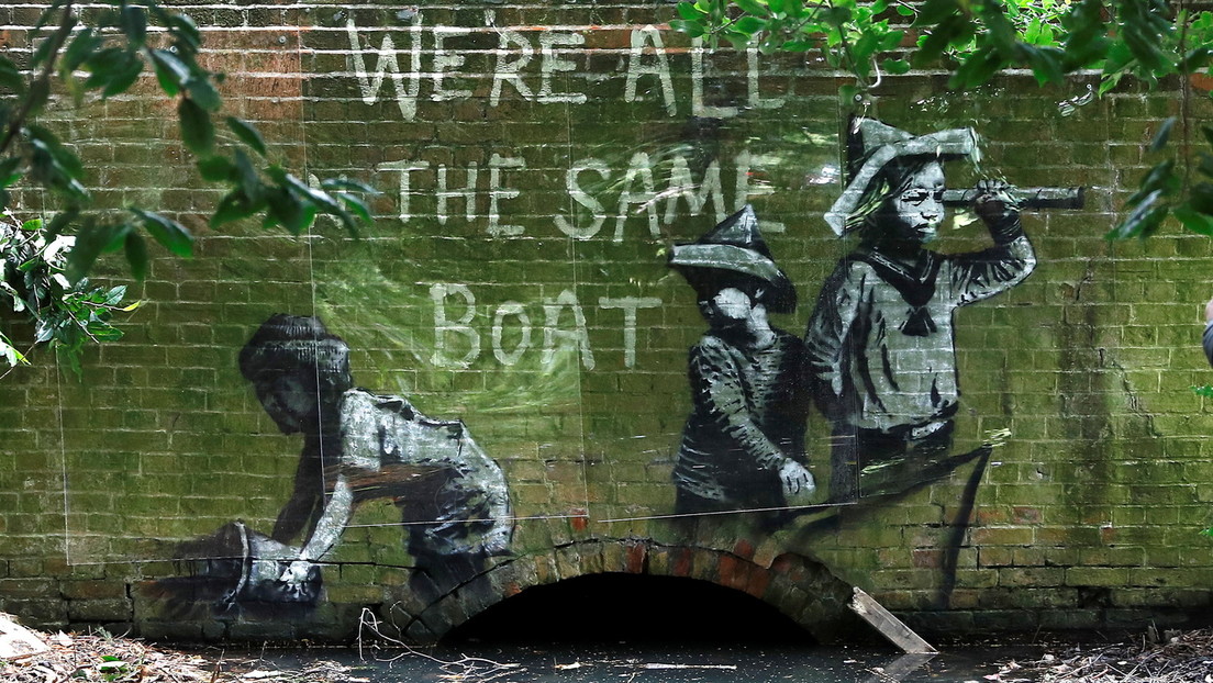 Banksy confirma en un video la autoría de varias nuevas obras aparecidas recientemente en Inglaterra
