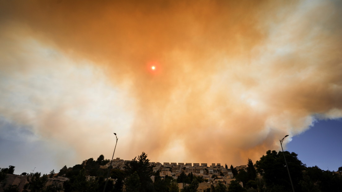 Israel se enfrenta al mayor incendio forestal en años (VIDEOS)