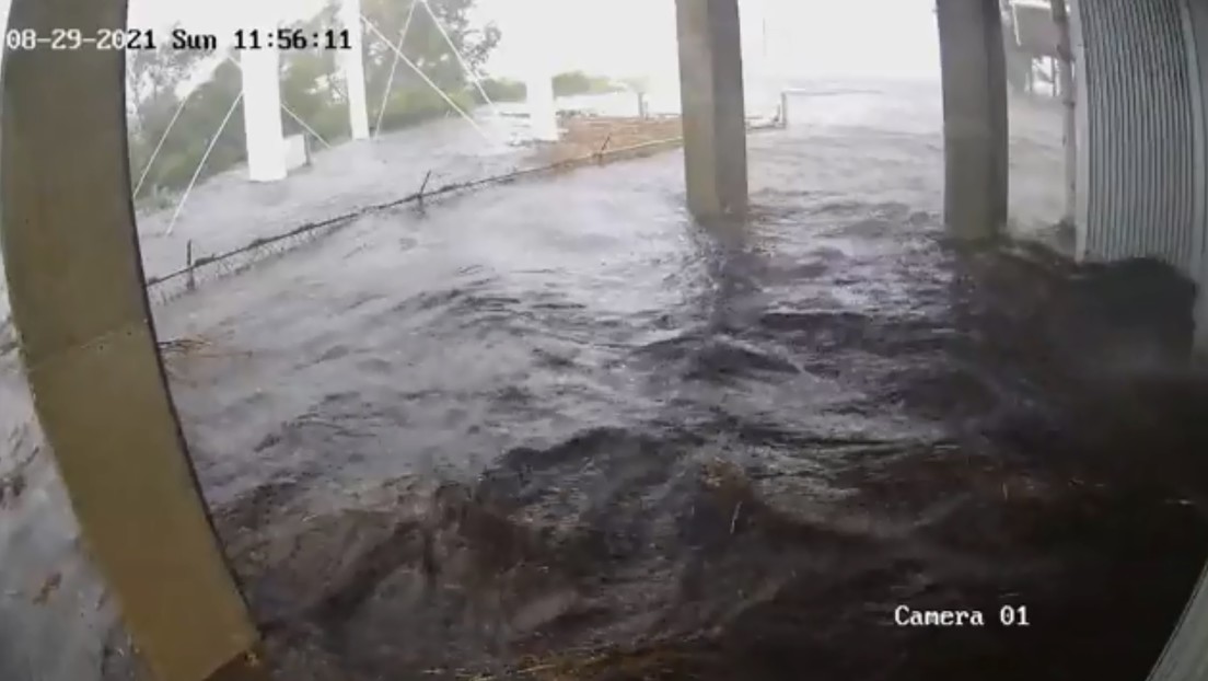 Antes y después: un video muestra el grave impacto del fuerte huracán Ida en Luisiana, donde provocó masivas inundaciones