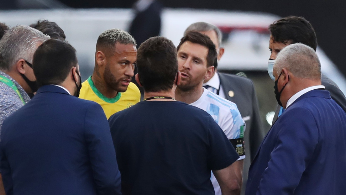 Suspenden el partido entre Brasil y Argentina nada más empezar por incumplimiento de los protocolos sanitarios