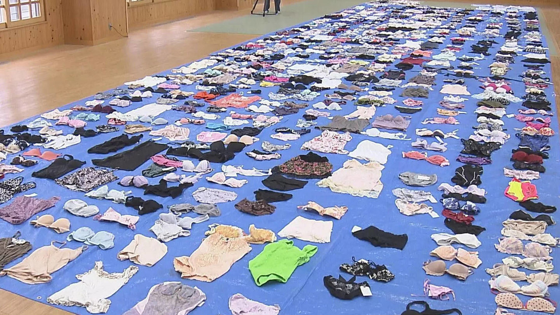 Un hombre roba más de 700 prendas de lencería femenina de una lavandería en Japón
