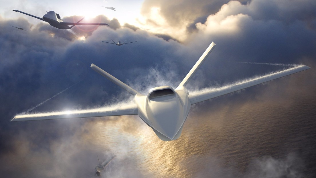 Presentan en EE.UU. un nuevo dron-compañero para aviones tripulados bastante económico que permite sacrificarlo, si procede