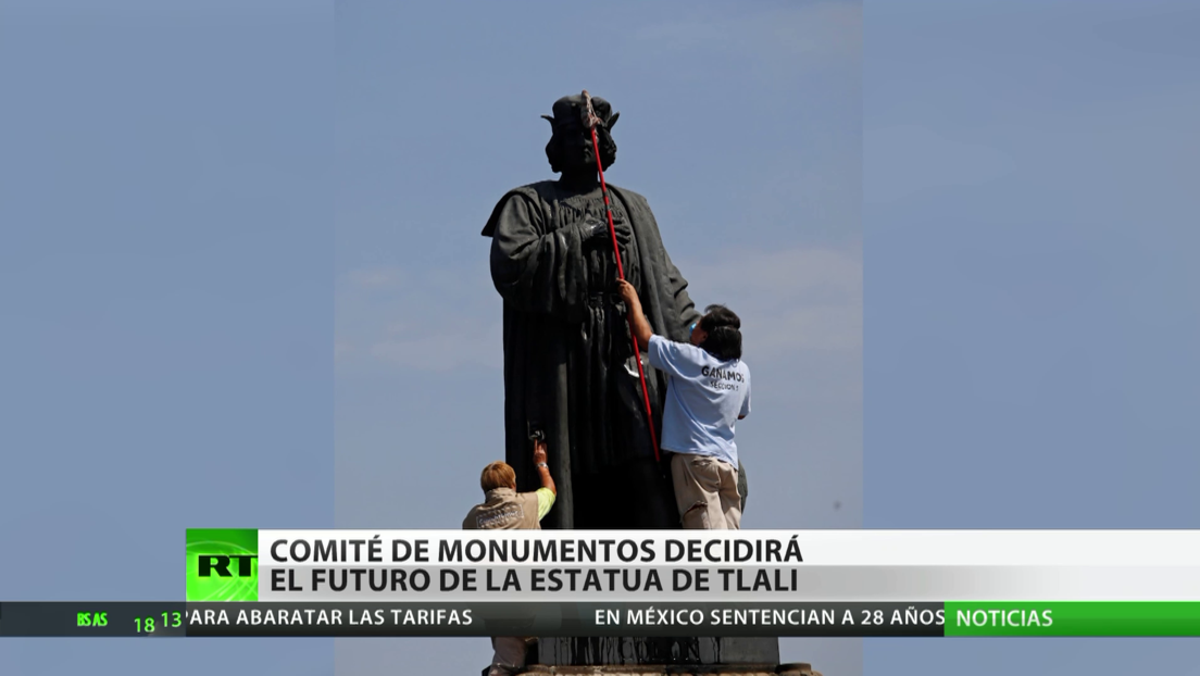México: Comité de Monumentos decidirá el futuro de la estatua de Tlali