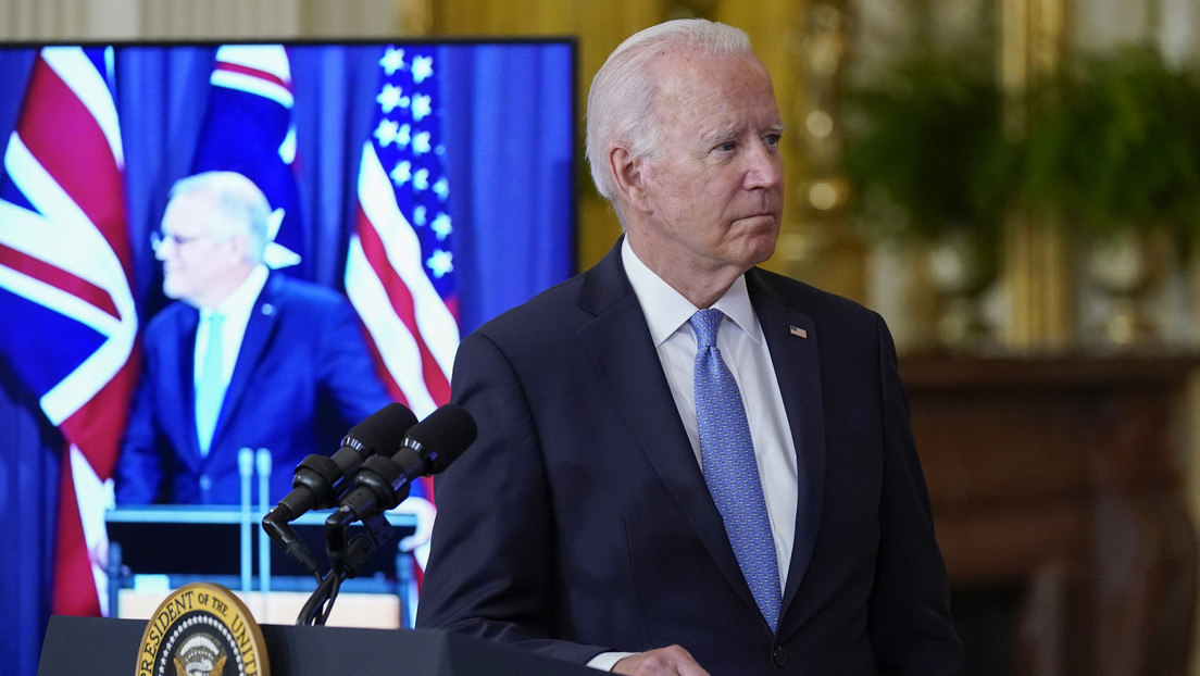 Biden parece olvidar el nombre del primer ministro de Australia en el anuncio de la alianza de seguridad (VIDEO)