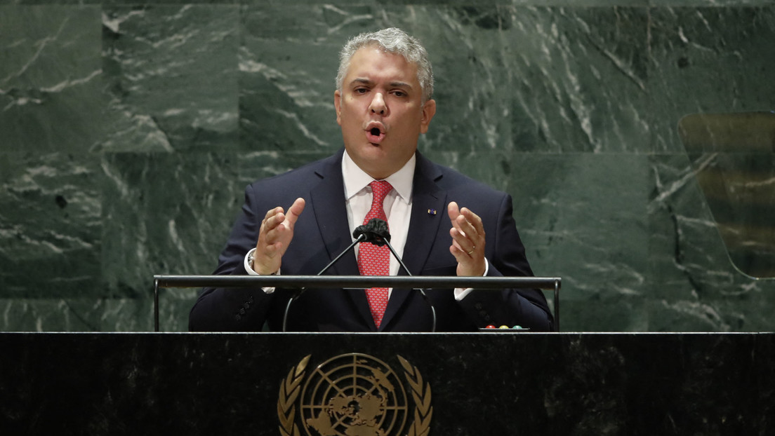 Duque aprovecha la Asamblea General de la ONU para arremeter contra el diálogo entre el Gobierno de Venezuela y la oposición