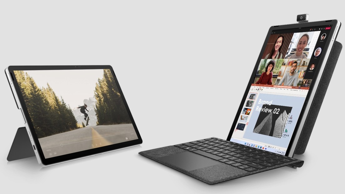 HP presenta una tableta con Windows 11 y un curioso formato convertible