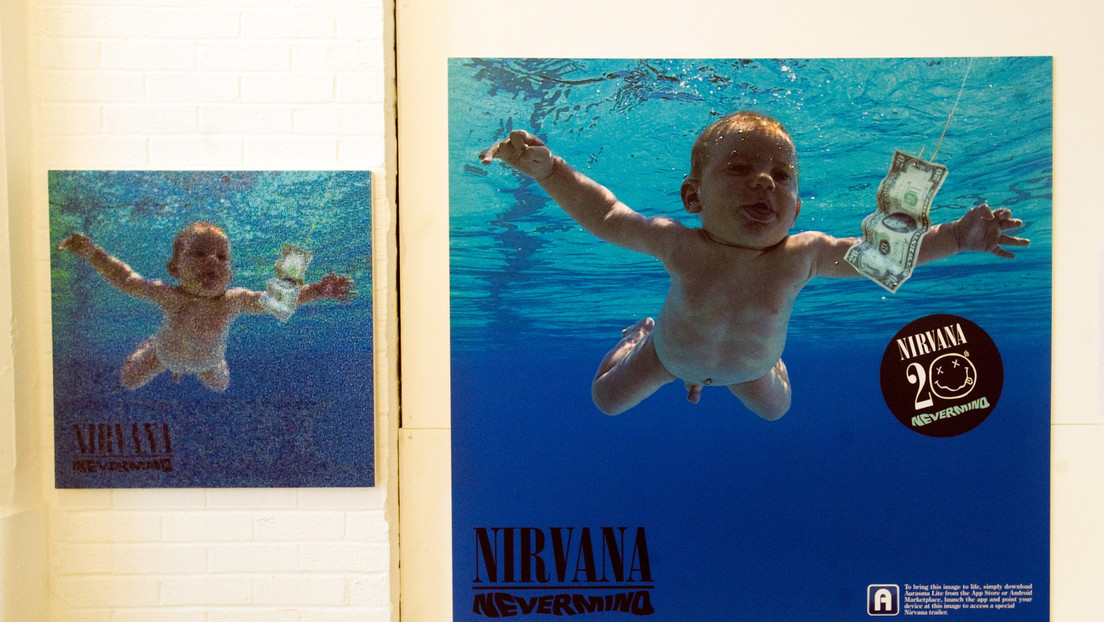 FOTO: Un ciclista traza la portada del disco 'Nevermind' de Nirvana usando un rastreador GPS con motivo del 30 aniversario del lanzamiento del álbum