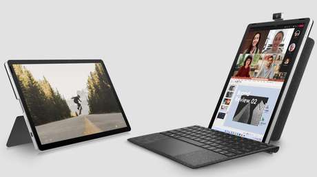 HP presenta una tableta con Windows 11 y un curioso formato convertible